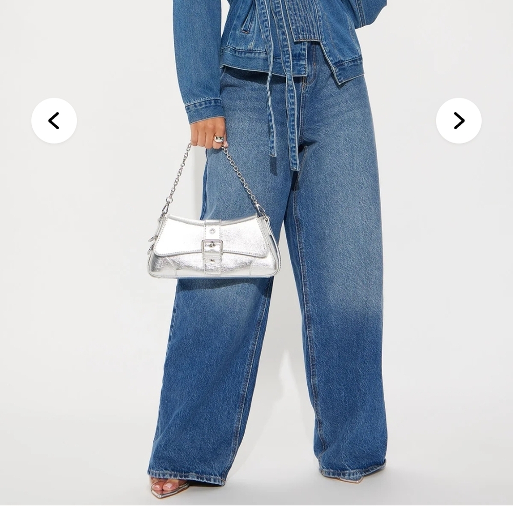 Denim Wrap Jacket - Blue - Picture 2 of 13